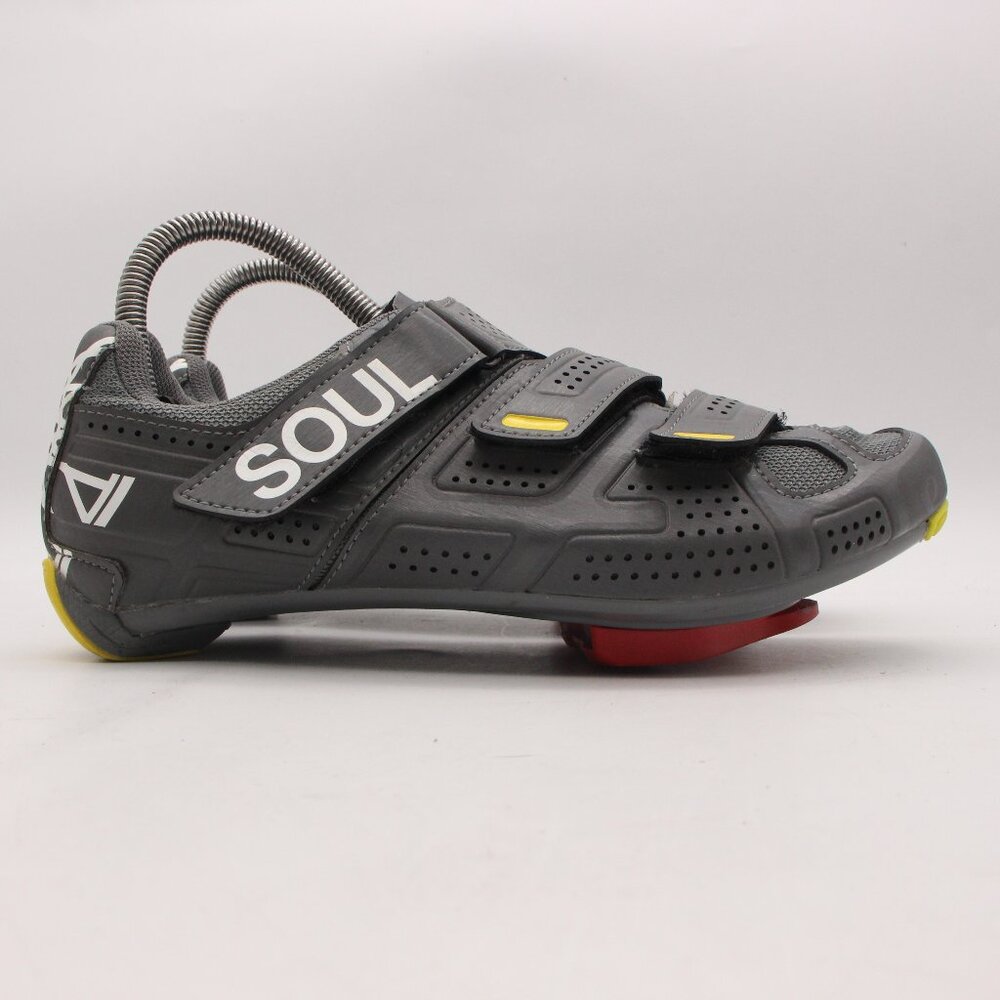 Pearl Izumi Gray and Yellow Athletic Shoes